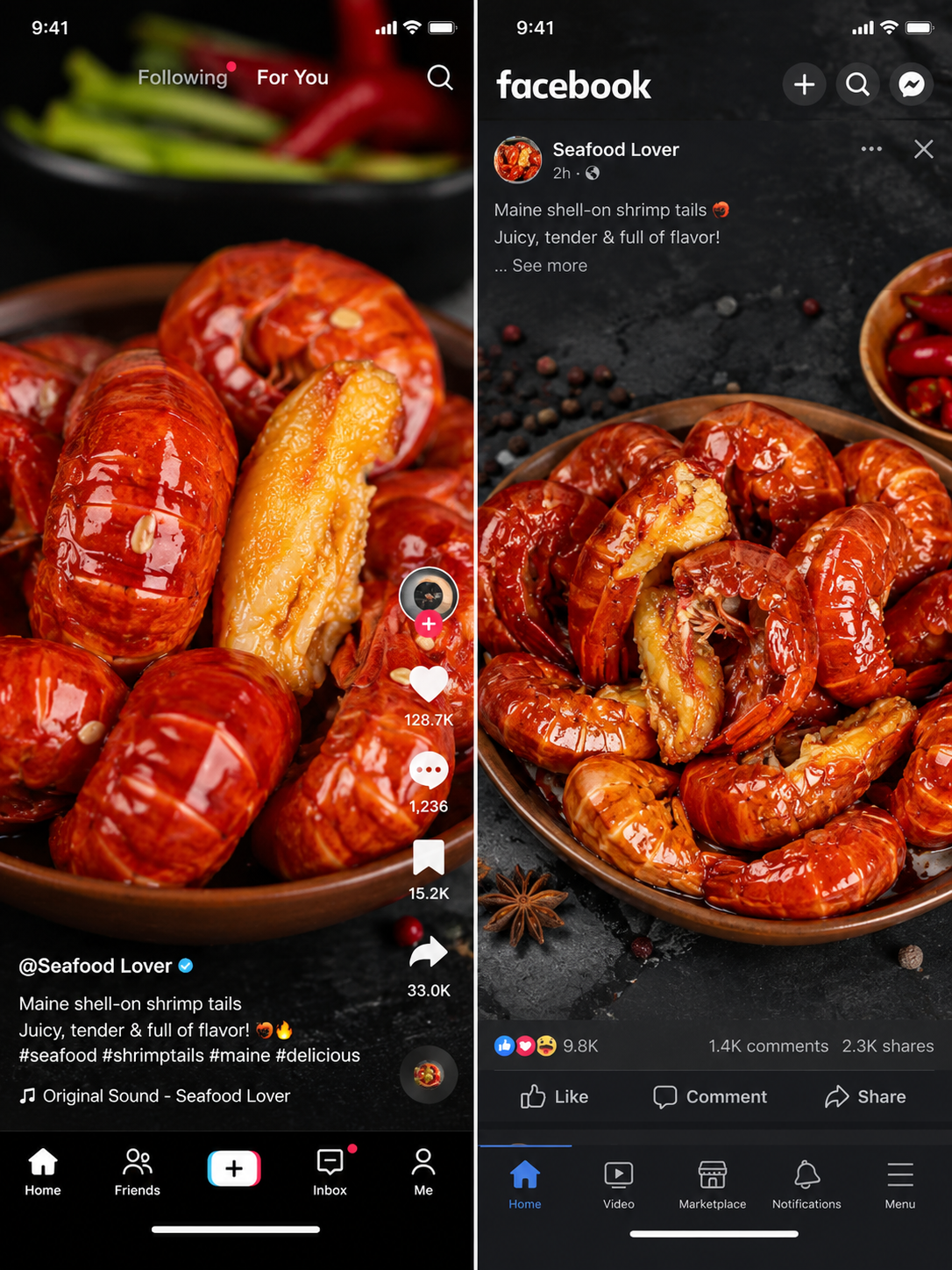 Fresh lobster tail meat with shell-MHW