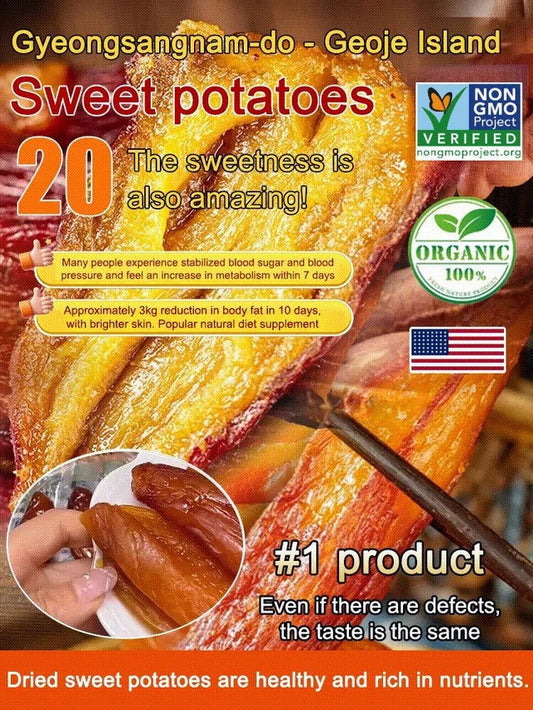 Soft and Sweet Skin-On Dried Sweet Potato-MHW