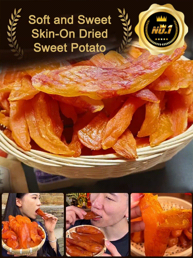 Soft and Sweet Skin-On Dried Sweet Potato-MHW