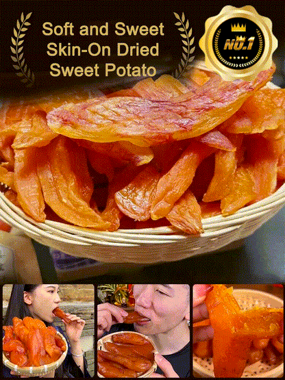 Soft and Sweet Skin-On Dried Sweet Potato-MHW