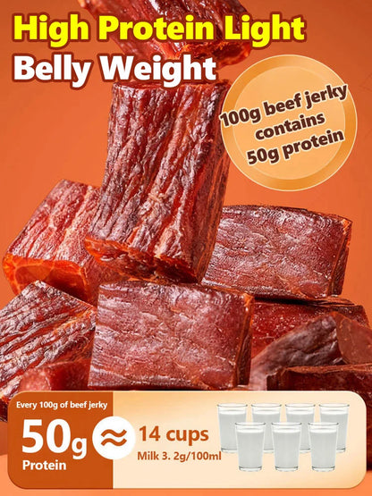 Add high-protein pure beef jerky-MHW