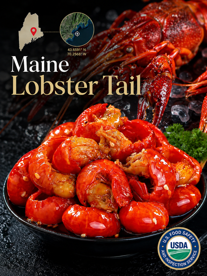 Fresh lobster tail meat with shell-MHW