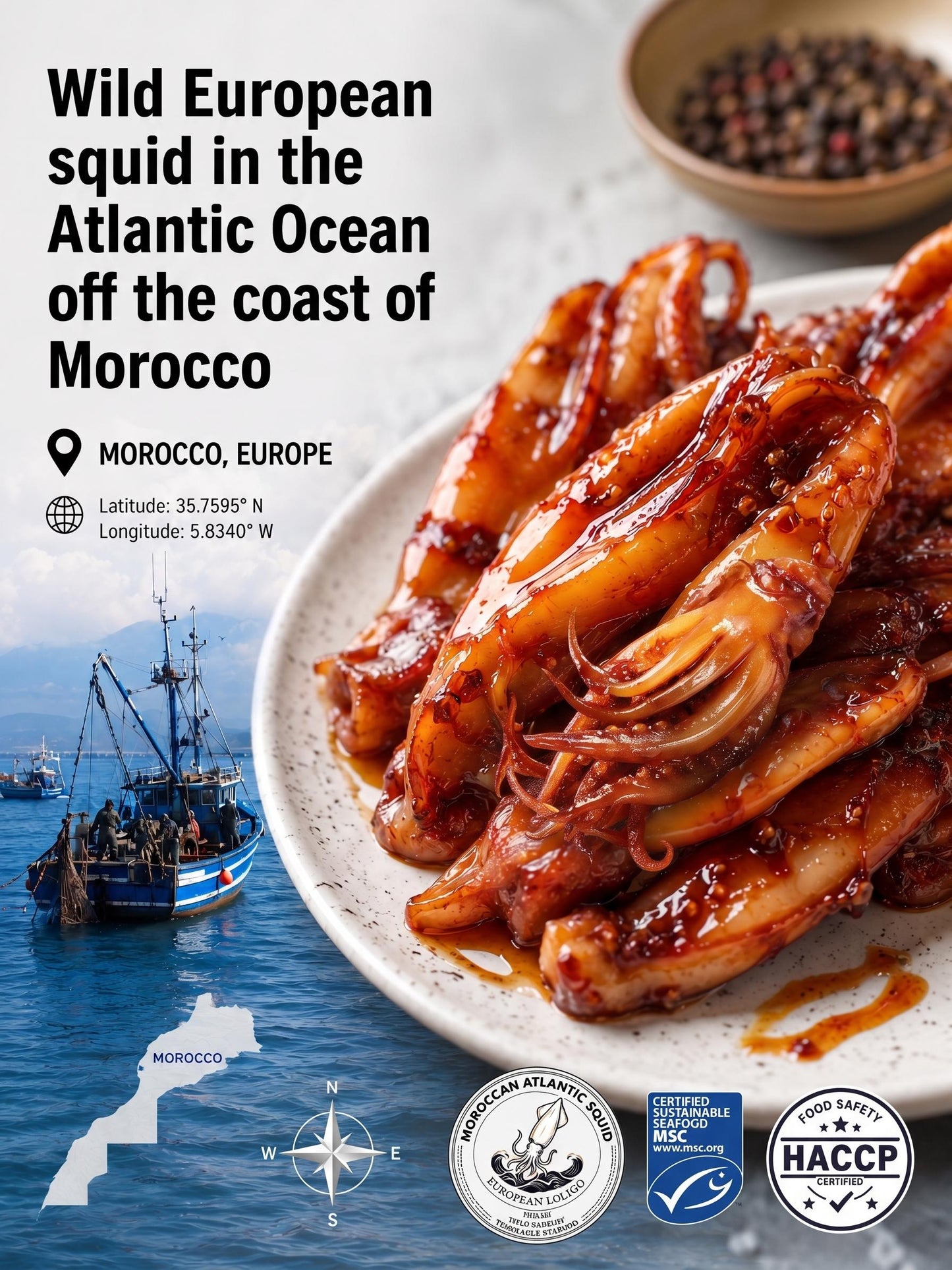 🦑BBQ Roasted Whole Squid Snack – Ready to Eat, Individually Wrapped-MHW