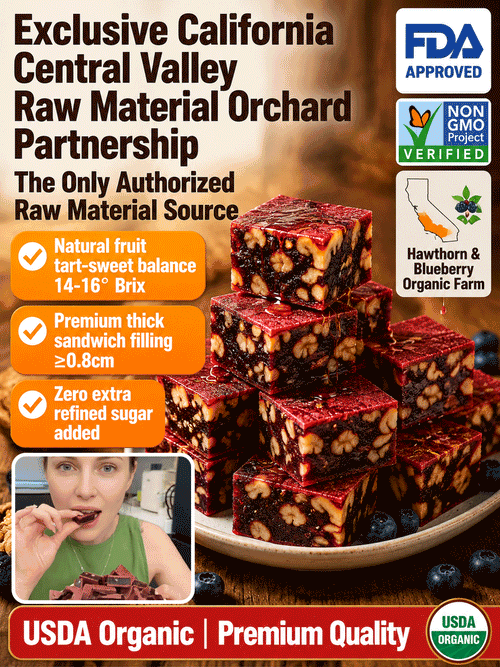 ⛰️Blueberry Walnut Hawthorn Bites, No Added Sugar-MHW