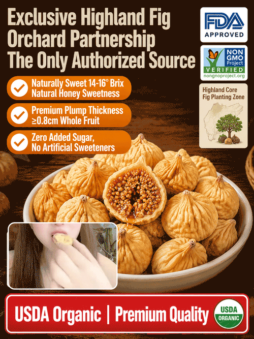 😋Natural Sun-Dried Figs – Sweet & Chewy Healthy Fruit Snack-MHW