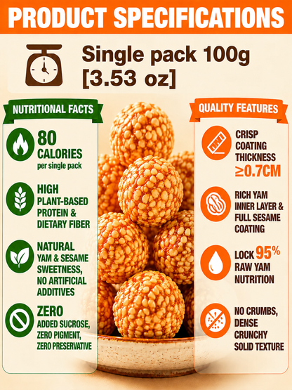 🥜Sesame Coated Yam Peanuts. Original Flavor-MHW