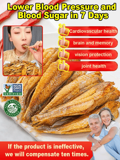High-protein ready-to-eat deep-sea fish crisps-MHW