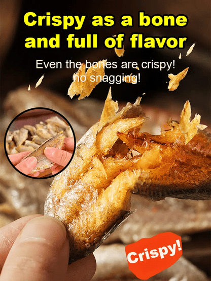 High-protein ready-to-eat deep-sea fish crisps-MHW