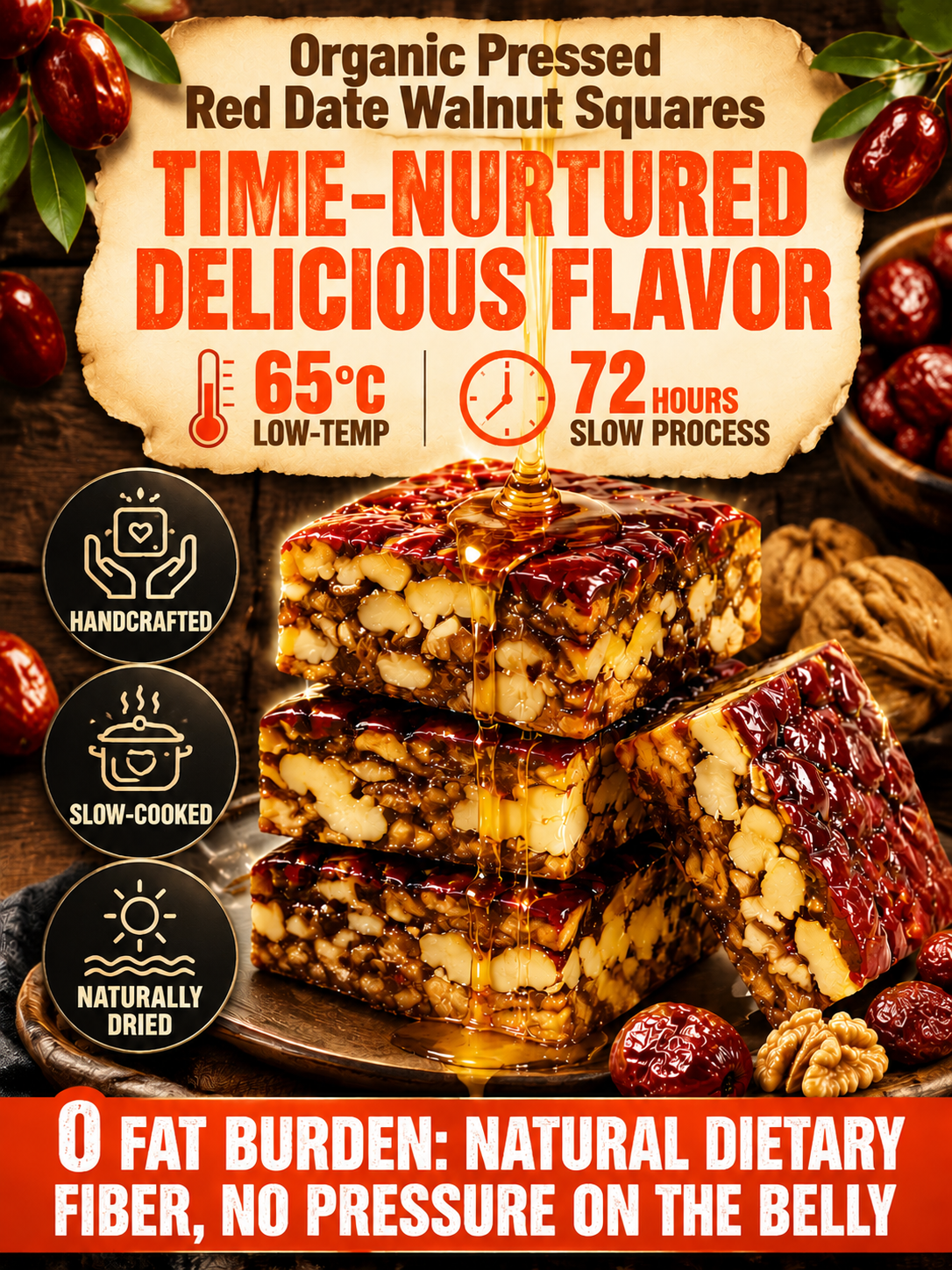 🍿Premium Jujube Walnut Snack Bars-MHW