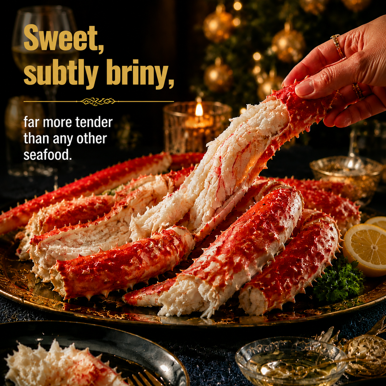 Alaskan Red King Crab Legs-MHW