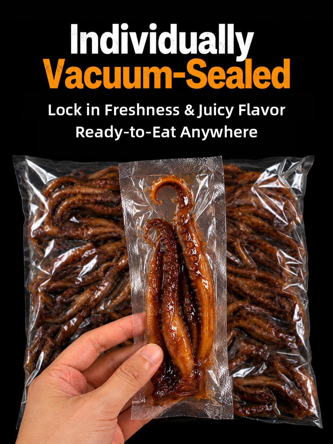 🦑BBQ Roasted Whole Squid Snack – Ready to Eat, Individually Wrapped-MHW