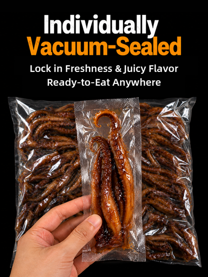 🦑BBQ Roasted Whole Squid Snack – Ready to Eat, Individually Wrapped-MHW