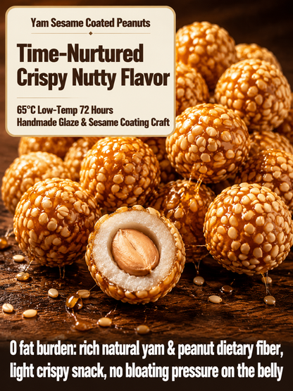 🥜Sesame Coated Yam Peanuts. Original Flavor-MHW