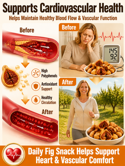 😋Natural Sun-Dried Figs – Sweet & Chewy Healthy Fruit Snack-MHW
