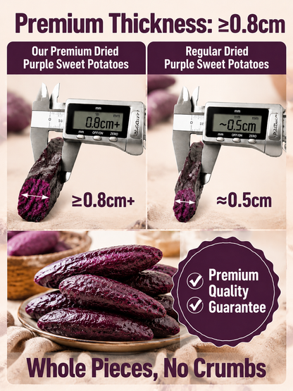 Healthy Low Fat Purple Sweet Potato Snack-MHW