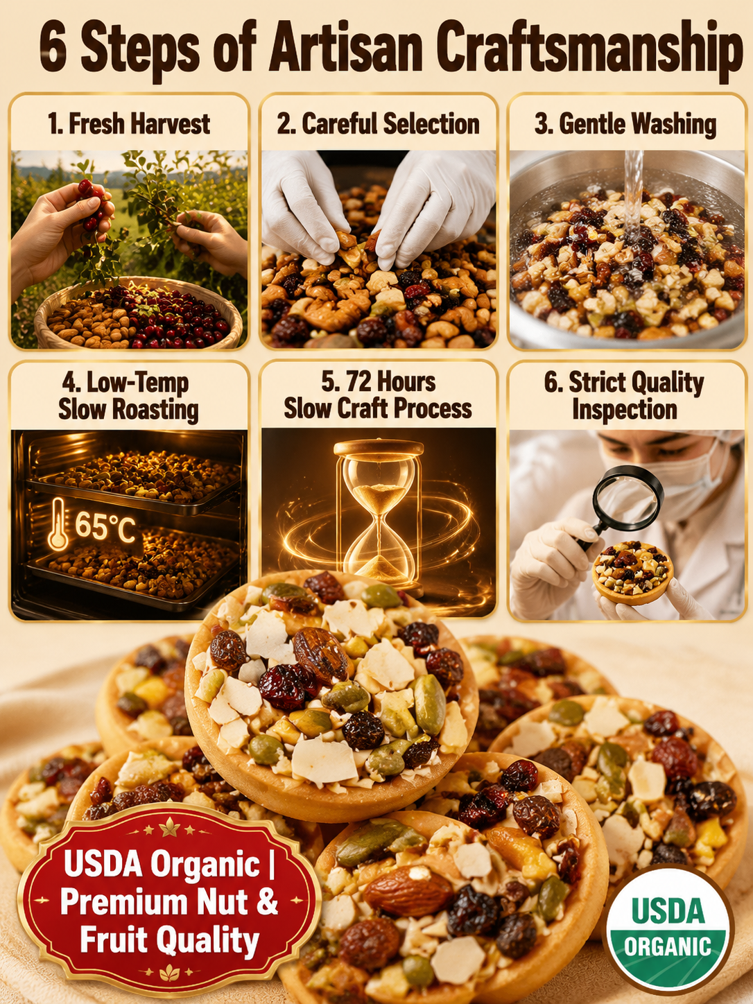 🍪Mixed Nut Cookies Assorted Biscuit Snack Pack-MHW