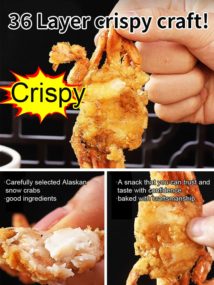 Alaskan Snow Crab Ready-to-EatCrispy Crab-MHW