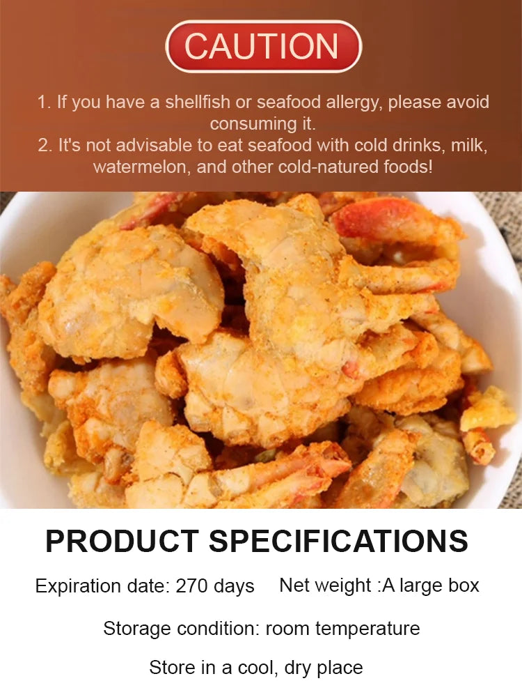 Alaskan Snow Crab Ready-to-EatCrispy Crab-MHW