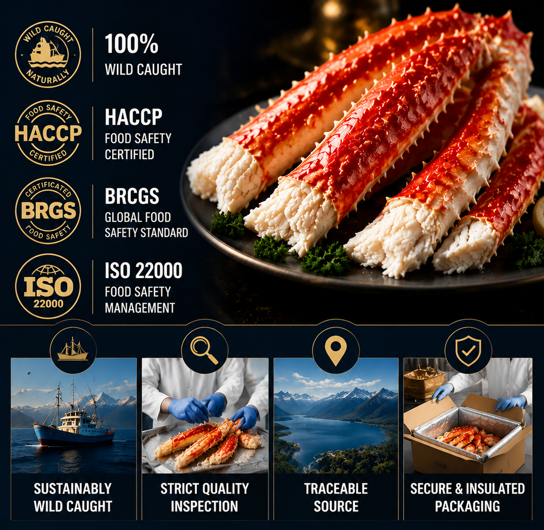 Alaskan Red King Crab Legs-MHW