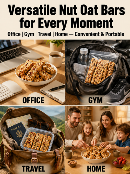 🥚Oat Protein Granola Bars Low Calorie Snack-MHW