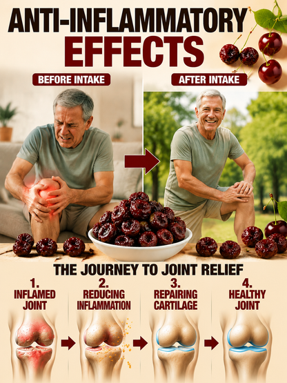 🍒Dried Sour Cherry Snacks, Natural Pitted Fruit Treats-MHW