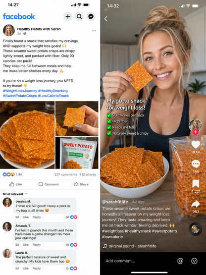 🍠Classic Large Sweet Potato Chips – Crispy Handmade Sweet Potato Snack with Natural Flavor-MHW
