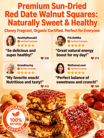 🍿Premium Jujube Walnut Snack Bars-MHW