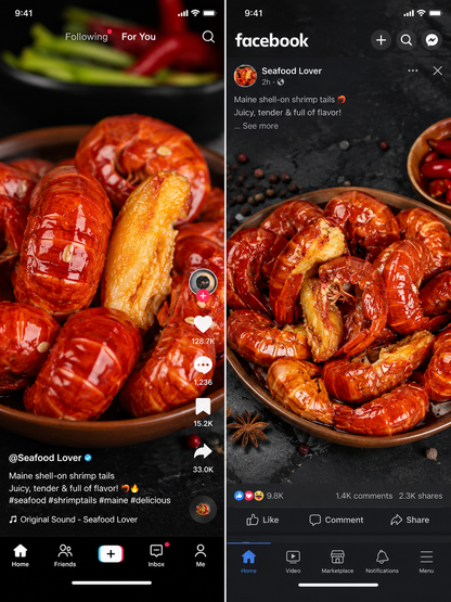 Fresh lobster tail meat with shell-MHW